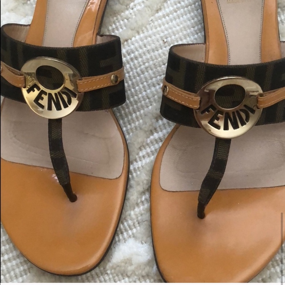 Fendi mule sandals